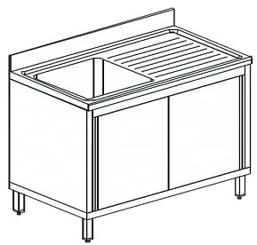 Ванна моечная Apach Chef Line LS147-55RWSD