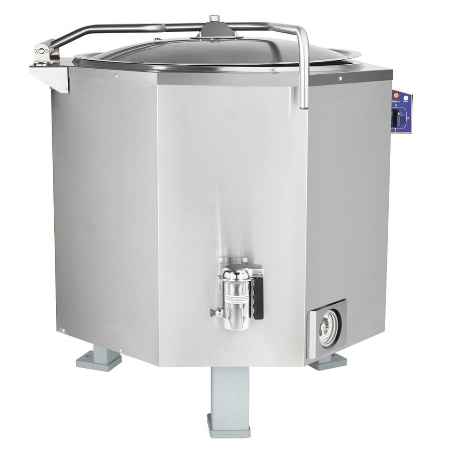 Котел пищеварочный Abat КПЭМ-250 без миксера, со сливным краном