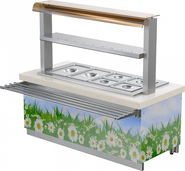 Мармит для 2-х блюд Atesy Регата М2-1500-1840-02-П