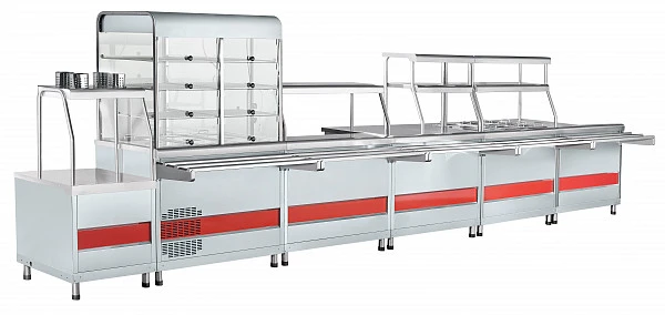 Мармит вторых блюд паровой Abat Аста ЭМК-70КМ-01 столешница нерж. (21000010170)