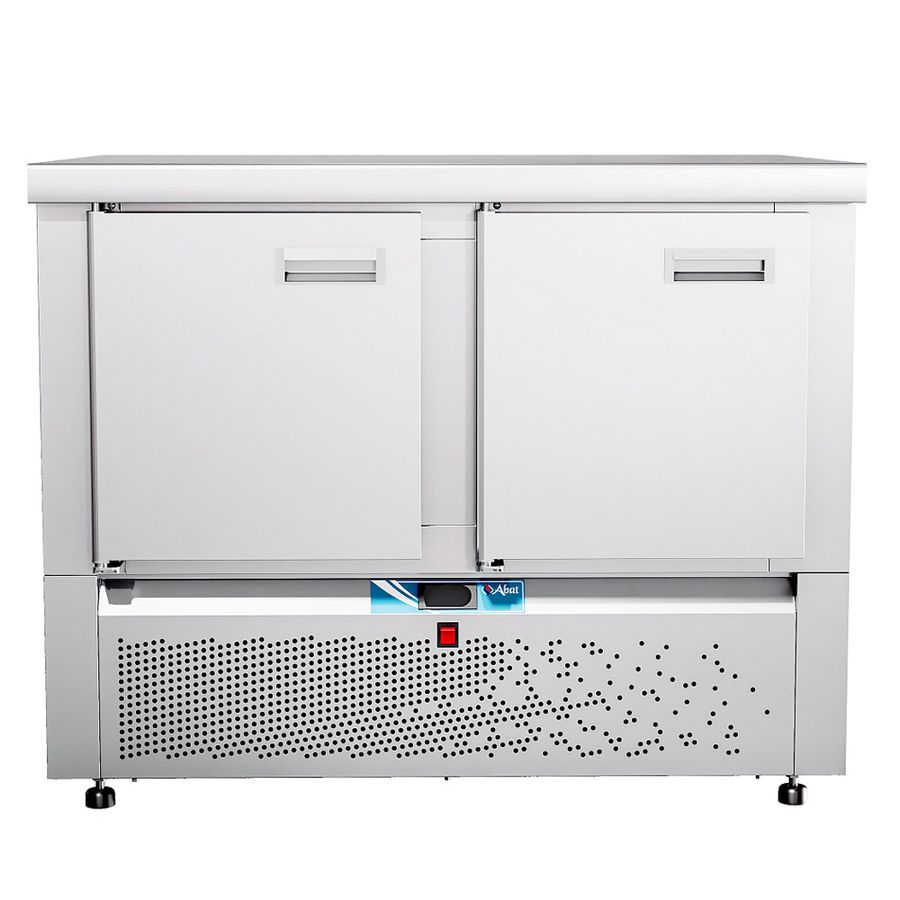 Стол холод. низкотемпер. с нижним расп. агрегата СХН-70Н-01 без столешницы (дверь-дверь) Abat