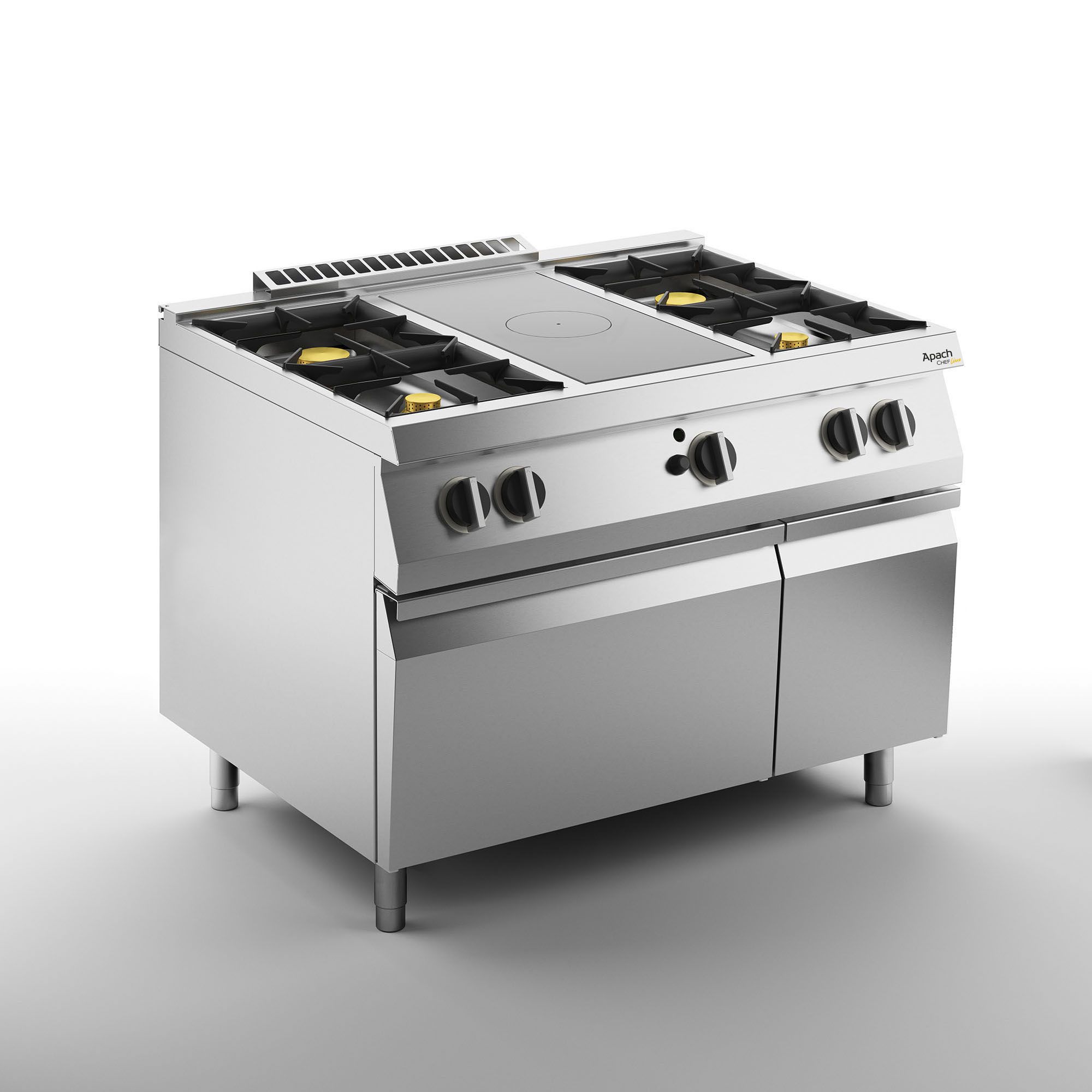 ПЛИТА СО СПЛОШНОЙ ПОВЕРХНОСТЬЮ ГАЗОВАЯ 700 СЕРИИ APACH CHEF LINE SLRSTG127R4CS