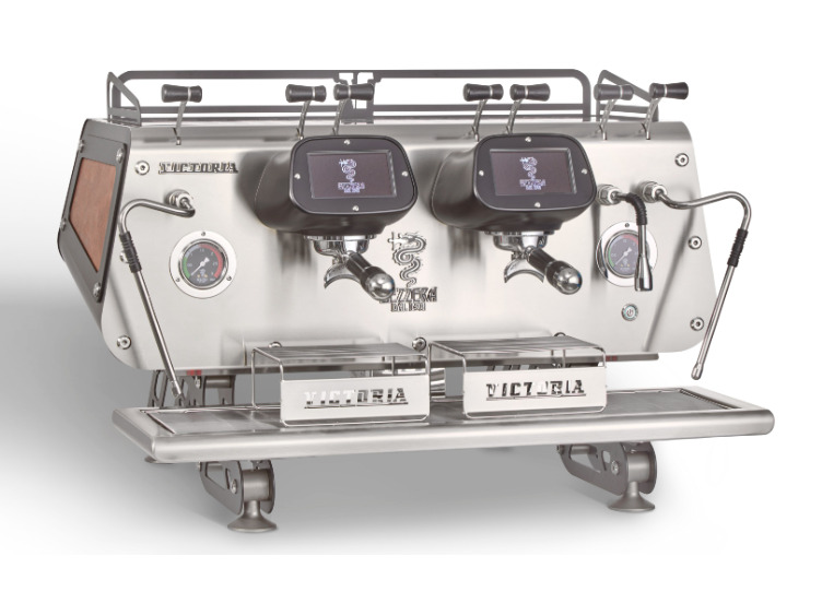 КОФЕМАШИНА АВТОМАТ BEZZERA VICTORIA PID 2 ГРУППЫ ЧЕРНАЯ МУЛЬТИФАЗНАЯ