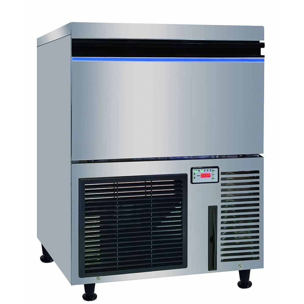 Льдогенератор EKSI серии Cube, модель Cube LLC-50, кубиковый лёд