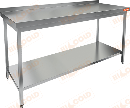 НСО-15/6БП стол  произ. пристенн. с полкой, HICOLD RUS