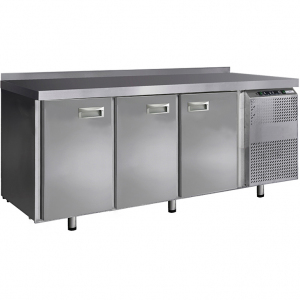 Стол комбинированный Финист КХС-60112 (1810х600х850) 2 двери среднетемпературный отсек, 1 дверь низкотемпературный отсек, борт 45мм