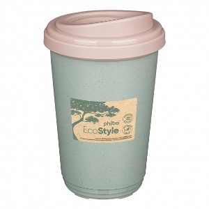 Термостакан 98х98х156мм, 400мл, зеленый флэк, 433250436