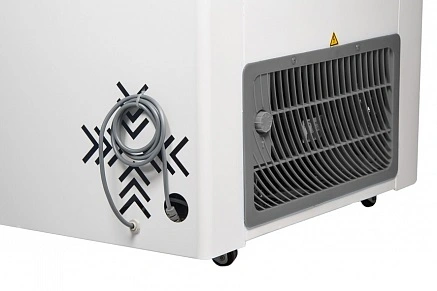 Ларь низкотемпературный Gellar серии CLASSIC, FG 500 C, красный v25