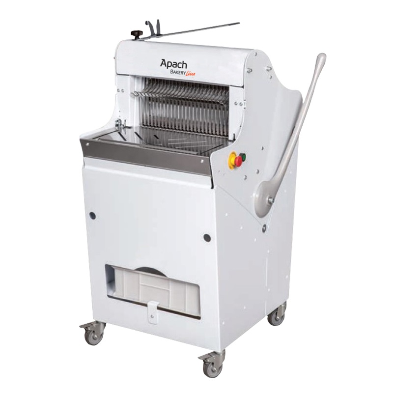 ХЛЕБОРЕЗКА НАПОЛЬНАЯ РУЧНАЯ С СИСТЕМОЙ СМАЗКИ НОЖЕЙ APACH BAKERY LINE C42S 11ММ