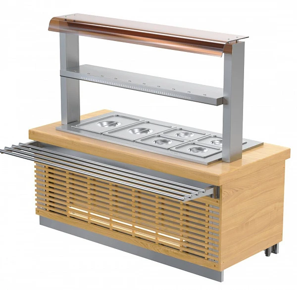 Мармит для 2-х блюд Atesy Регата М2-1500-1840-02-П