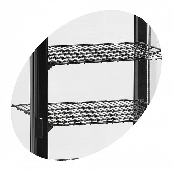 Витрина холодильная настольная Tefcold UPD60-Black