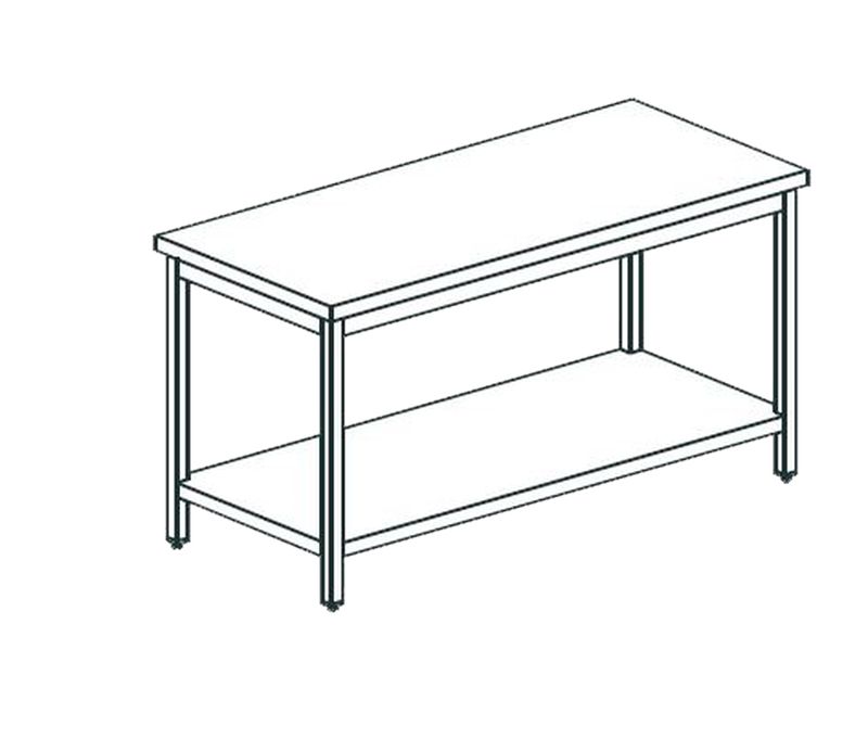 СТОЛ ПРОИЗВОДСТВЕННЫЙ APACH CHEF LINE LWT810SH