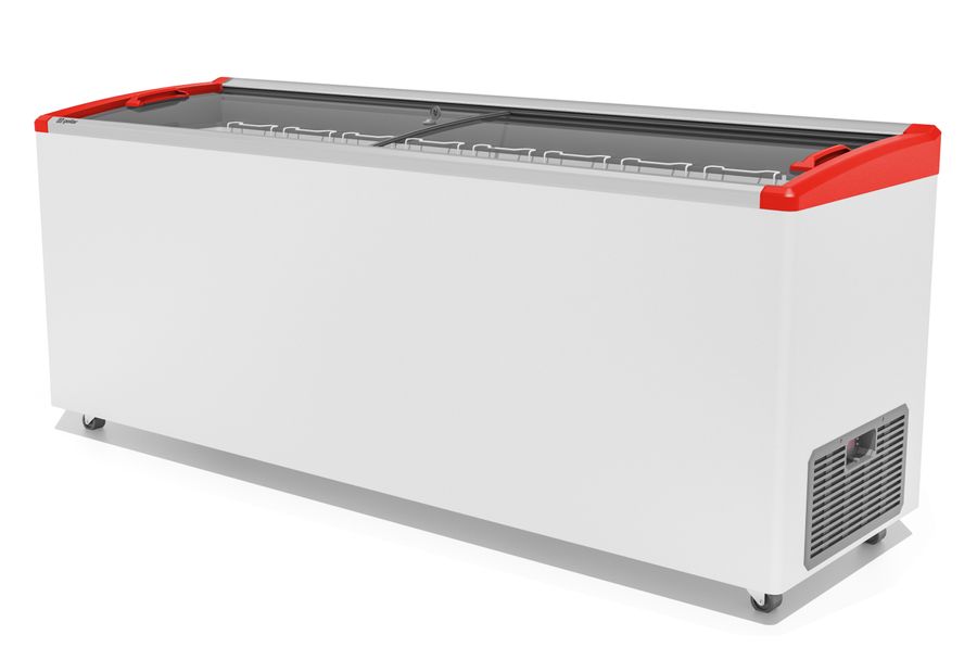 Ларь морозильный Фростор FG 700 E красный