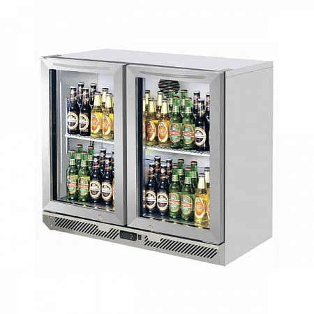 Шкаф холодильный барный Turbo Air TB9-2G-SL-900