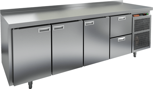 СТОЛ С МОРОЗИЛЬНЫМ ШКАФОМ HICOLD BN 1112/BT (R290)