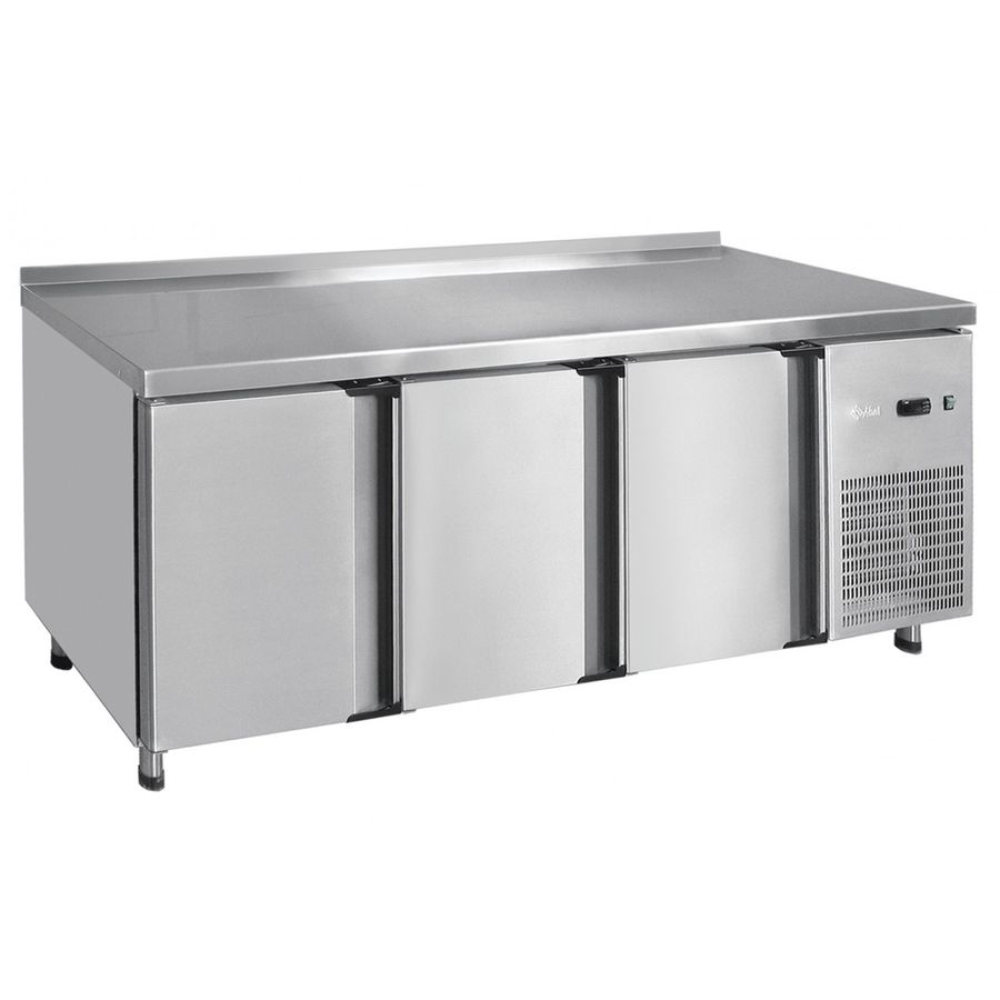 Стол холодильный Abat СХС-60-02 среднетемпературный, неохл.столешница