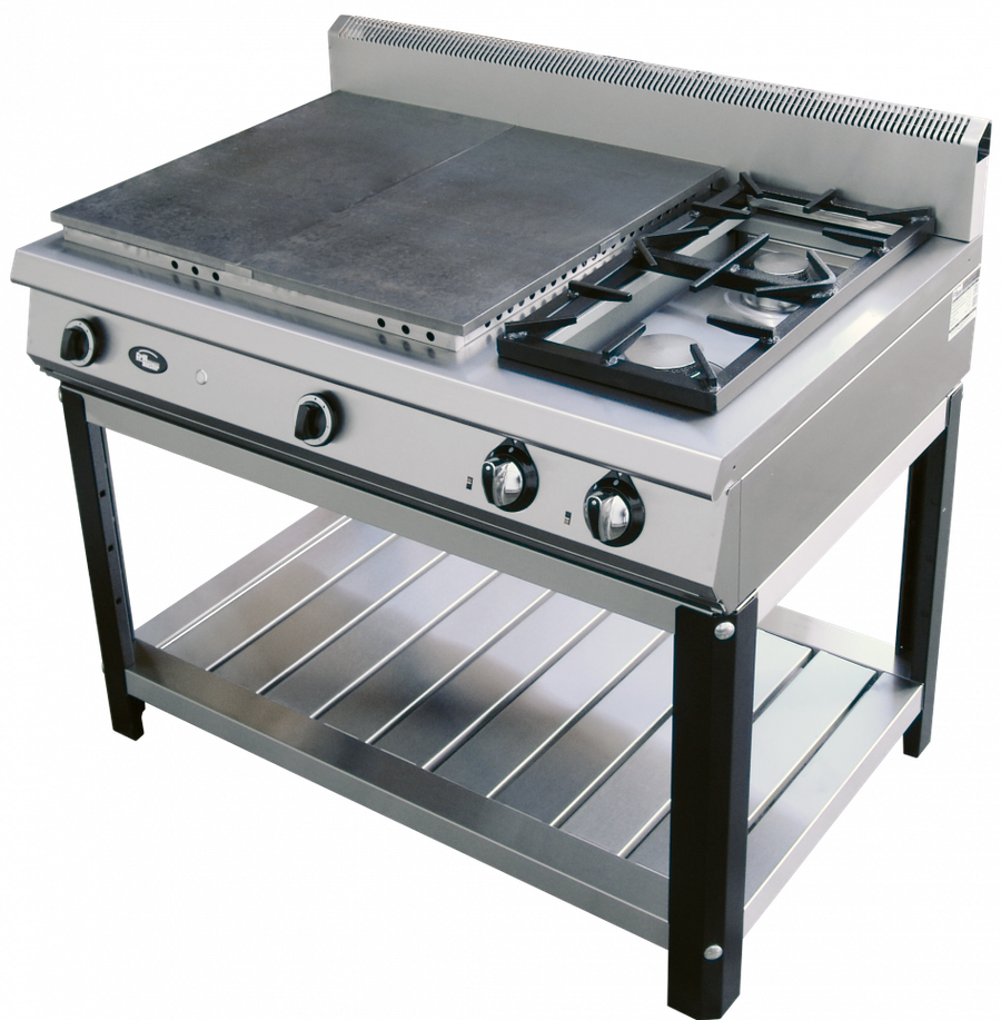 Плита газовая Гриль-Мастер Ф6ЖТЛСПГ(п) (2+2) (на подставке)