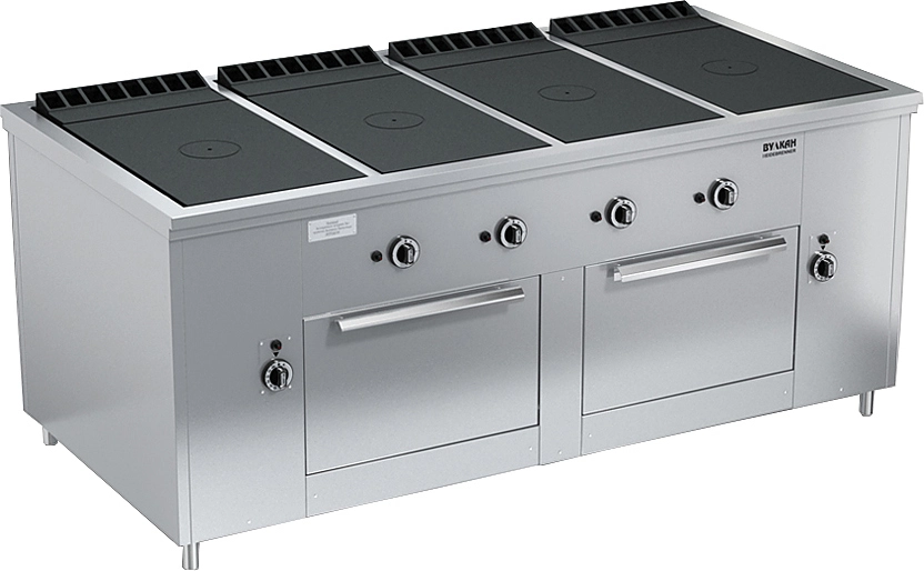 Газовая плита «Вулкан-Heidebrenner» ПРГ-IIA-4С 2ДШ Maxi, арт. 82432