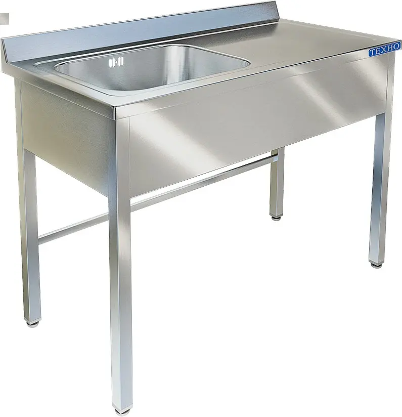 Стол производственный СП, мод. СПП-520/1500 П (с ванной моечной)