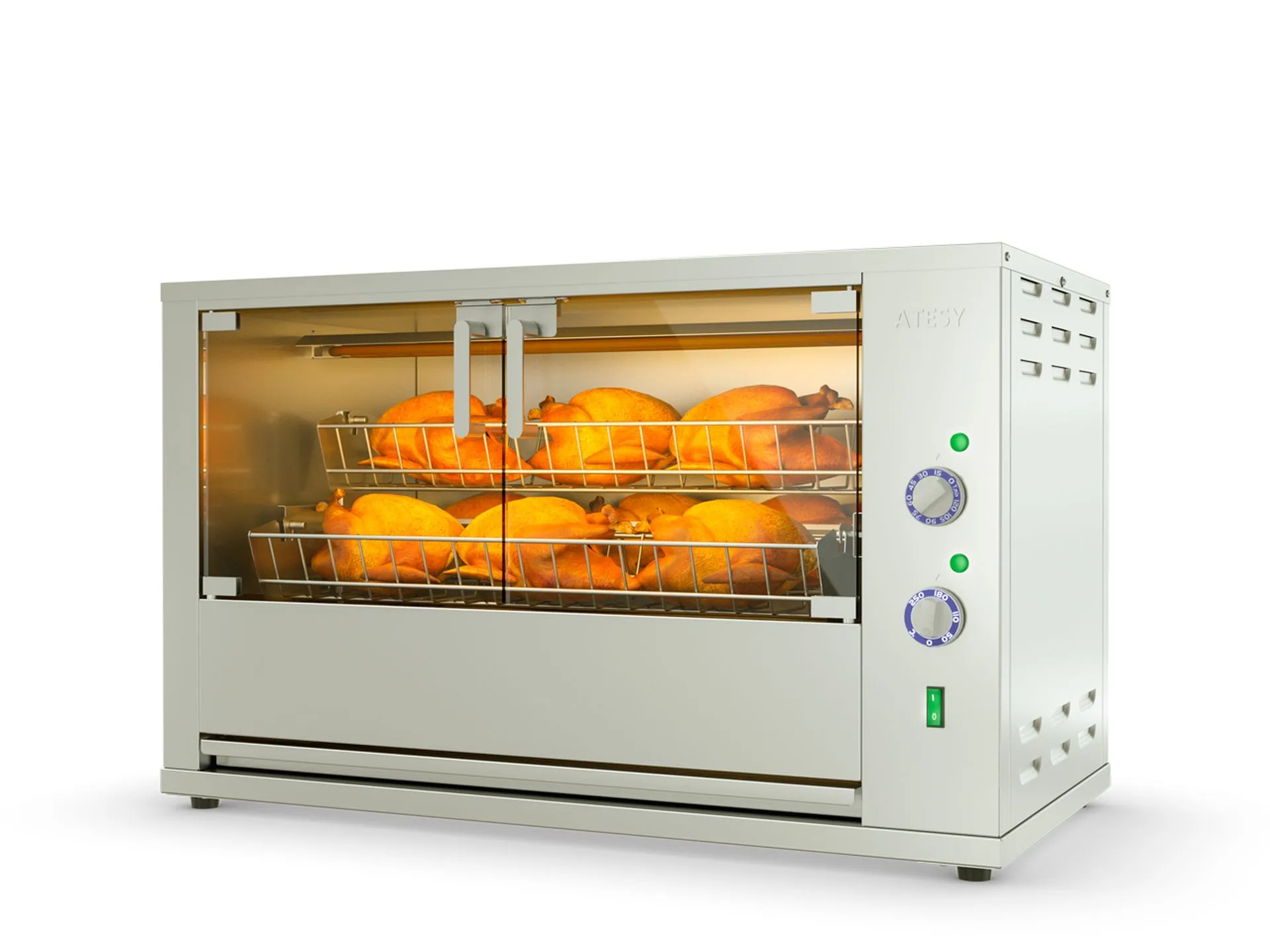 Гриль для кур Atesy Командор-5Э-Т (карусельный)