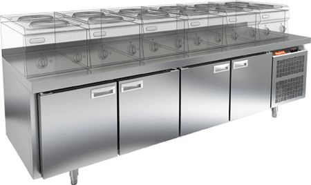 СТОЛ С ОХЛАЖД.ШКАФОМ HICOLD SN1111/TN LT