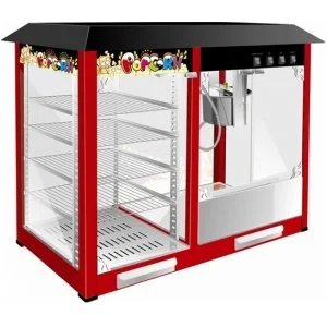 Аппарат для производства поп-корна EKSI серии HW-P8, с витриной