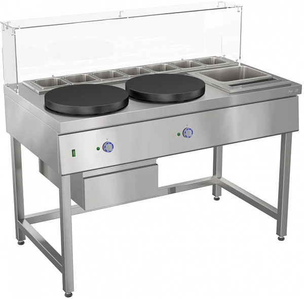 Блинная станция Atesy Лакомка БС-2.400-1350.750-02