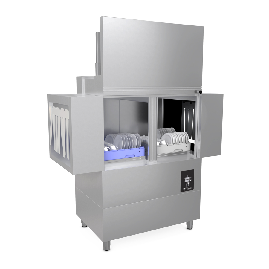 МАШИНА ПОСУДОМОЕЧНАЯ ТУННЕЛЬНАЯ KAYMAN МОЙДОДЫР МП-Т-1700-2Д П