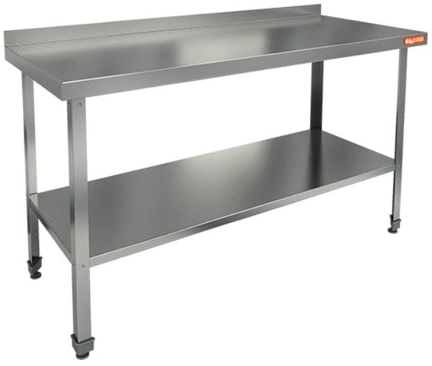 НСО-15/6БП ЭН стол произ.пристен. с полкой, HICOLD RUS