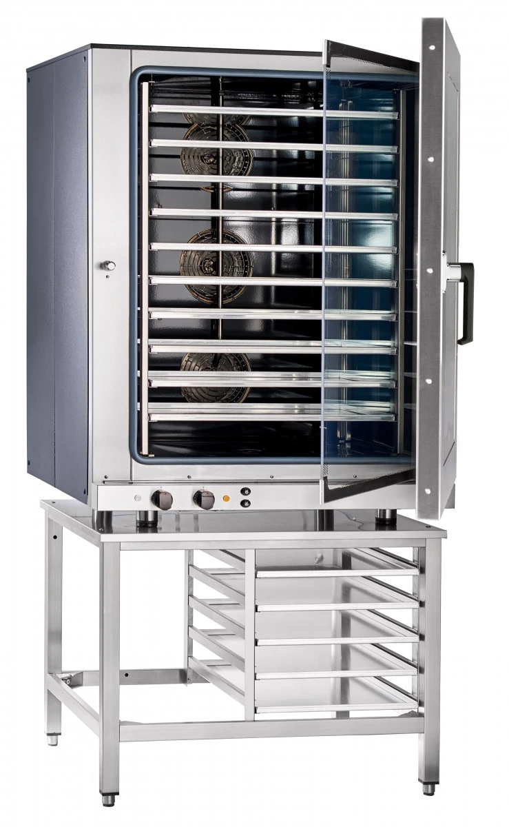 Печь конвекционная Abat КЭП-10Э (10 ур. 400х600 мм), камера-эмаль, эл.механ.