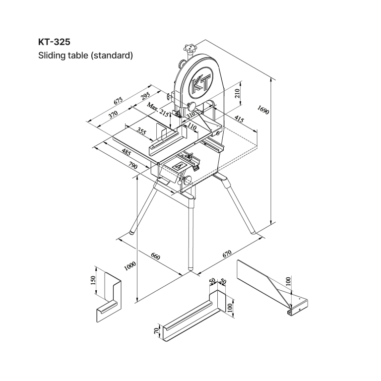 Пила ленточная Koneteollisuus (KT) KT-325
