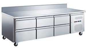 СТОЛ ХОЛОДИЛЬНЫЙ TATRA TRTGND6 TN SB С БОРТОМ