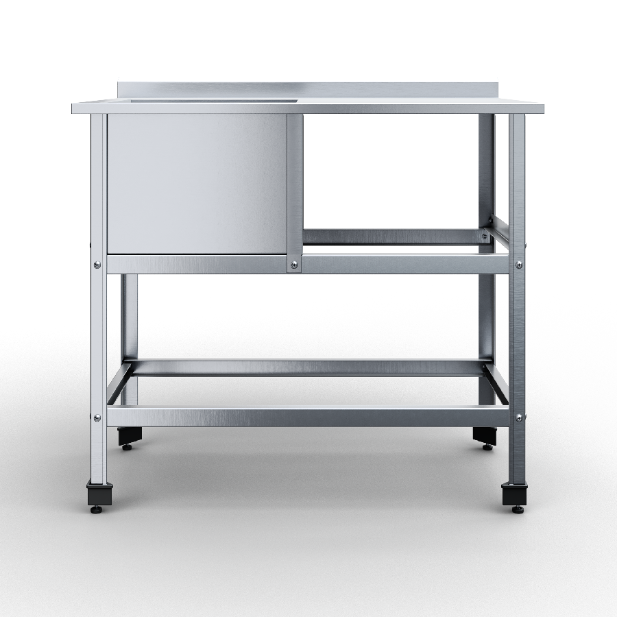 Ванна моечная RADA рабочая поверхность справаВМСВПЧ-1(П)-9/6/8,5