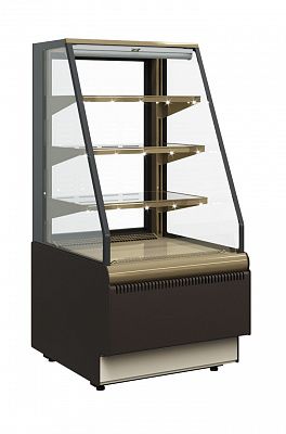 Витрина холодильная Полюс KC70 VM 1,3-2 STANDARD Паттерн (открытая) (0110 Мариель)