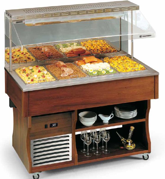 СТОЛ ШВЕД.ПОДОГР.ПАРОВОЙ MURALE 4 M BM ТЕМН.ОРЕХ