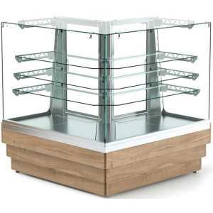 Витрина холодильная напольная Челябторгтехника RKCU21A L Crystal 3 полки