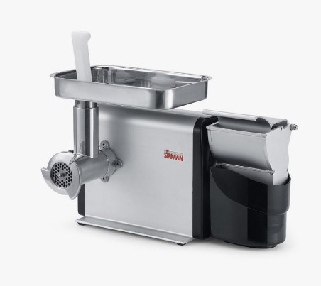 МЯСОРУБКА+ИЗМЕЛЬЧИТ.СЫРА SIRMAN TCG 12 DENVER 1Ф CE НЕРЖ. ГОРЛОВИНА