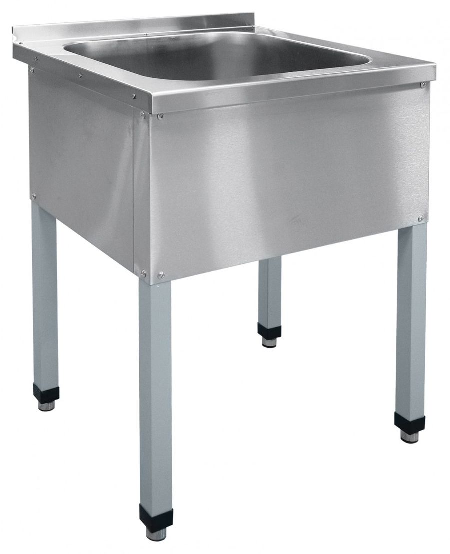 Ванна моечная Abat ВМП-6-1-5РЧ (каркас крашеный)