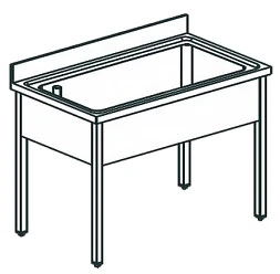 Ванна котломоечная Apach Chef Line LP147-115