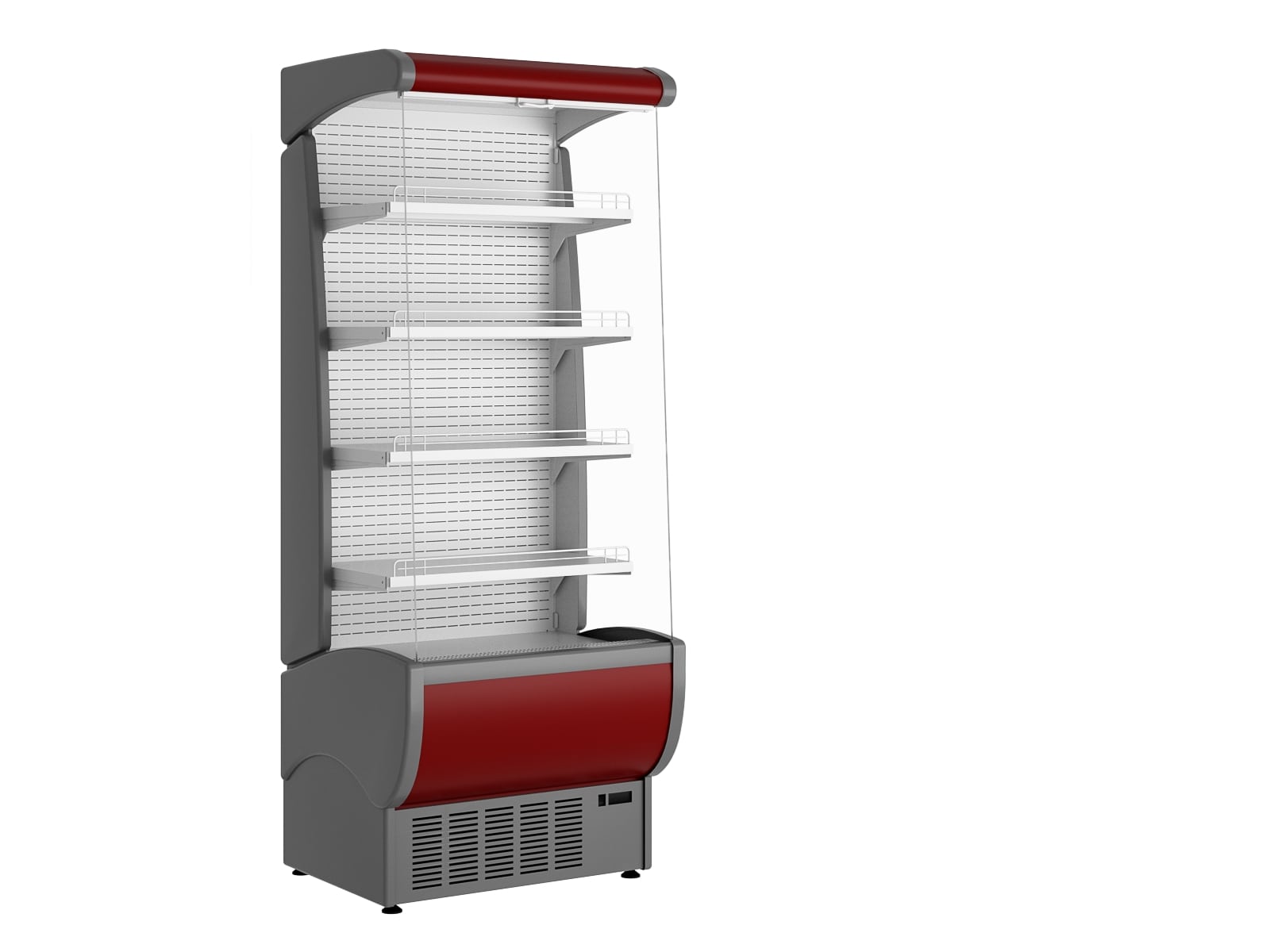 ВИТРИНА ХОЛОДИЛЬНАЯ ФЛОРЕНЦИЯ ВХСП-0,8 (КРАСНАЯ)