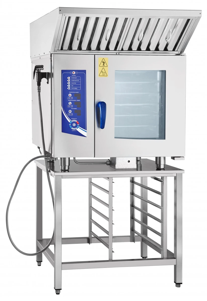 Пароконвектомат Abat ПКА 6-1/1ПМ2-01 (автоматическая мойка)