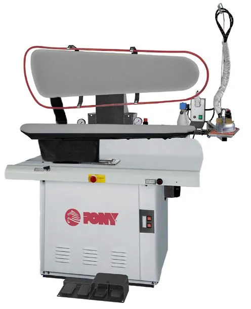 Пресс гладильный Pony серии СP/U+пар-р 9 л, вакуум/наддув, комп-р, F.3R, утюг (опц.1,9,10,16,18)