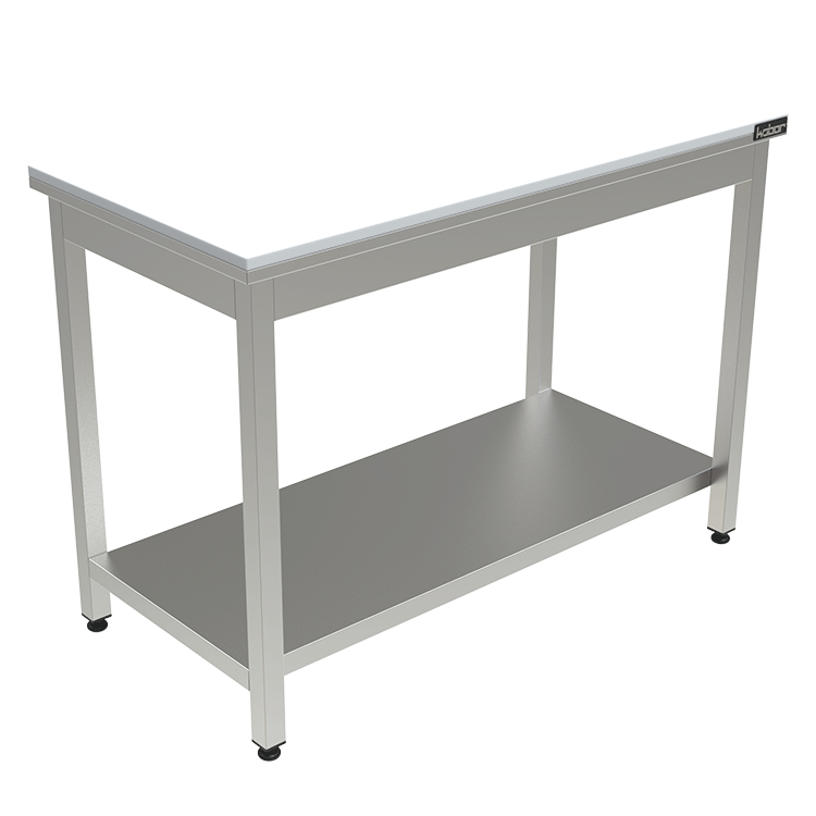 СТОЛ С ПОЛИПРОПИЛЕНОВОЙ СТОЛЕШНИЦЕЙ КОБОР СППП-200/80 ПОЛКА СПЛОШНАЯ