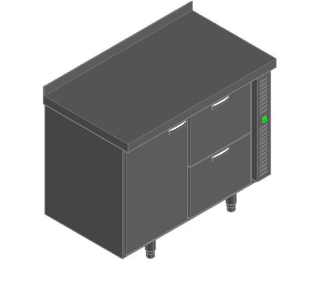 СТОЛ С ОХЛАЖД.ШКАФОМ HICOLD SN 12/TN P БЕЗ АГРЕГАТА