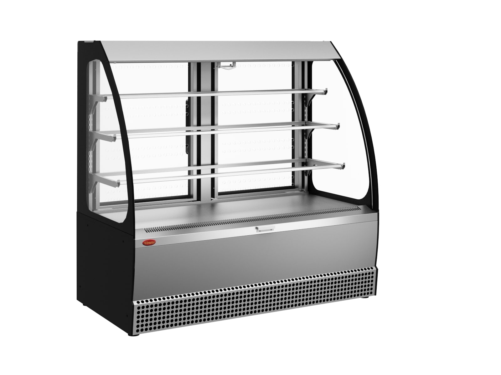 ВИТРИНА КОНДИТЕРСКАЯ VENETO VSO-1,3 НЕРЖ., ОТКРЫТАЯ 4.322.136-113