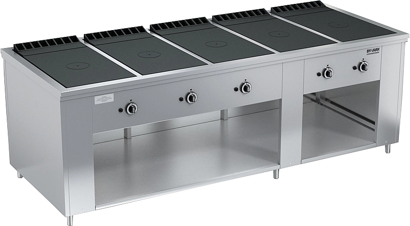 Плита газовая Вулкан ПРГ-IIА-5С Maxi (8253)
