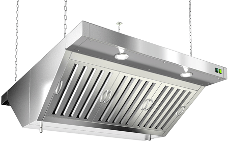 ЗОНТ ВЫТЯЖ.ПРИСТЕННЫЙ ЗКВПС-1010 КОРОБ./ПОДСВ.