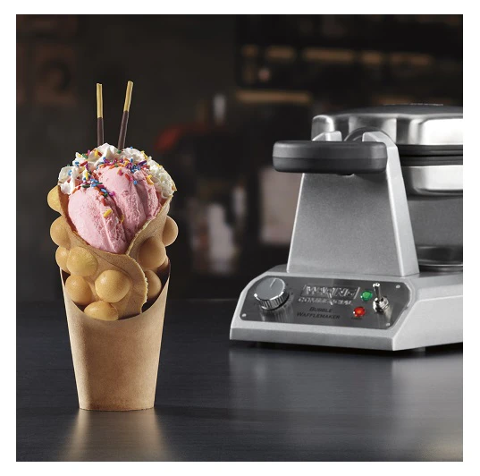 Вафельница для гонконгских вафель (bubble waffle) Waring WBW300XCE