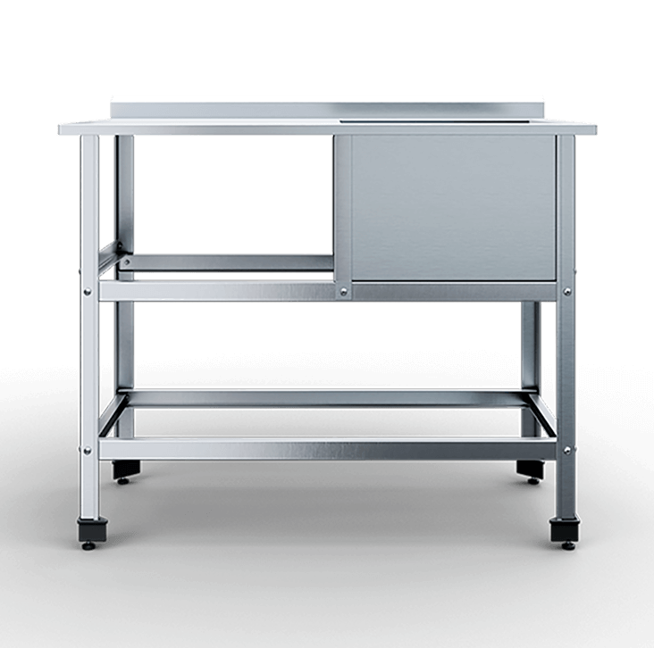 Ванна моечная RADA рабочая поверхность слева ВМСВПЧ-1(Л)-9/6/8,5