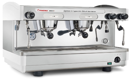 КОФЕМАШИНА ПОЛУАВТОМАТ FAEMA E98 RE S/2 БЕЛАЯ 3Ф